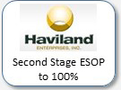 Haviland, Second stage ESOP to 100%