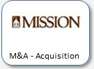 Mission, M&A - acquisition